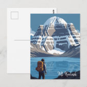 Tibet Mount Kailash Reizen Briefkaart (Voorkant / Achterkant)