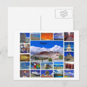 Tibet Multiview Briefkaart (Voorkant / Achterkant)