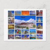 Tibet Multiview Briefkaart (Voorkant)