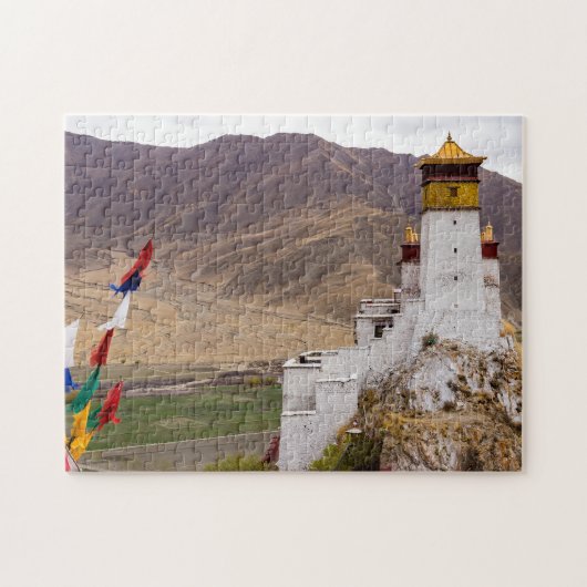 Tibet - Paleis Yumbulakhang Legpuzzel (Horizontaal)