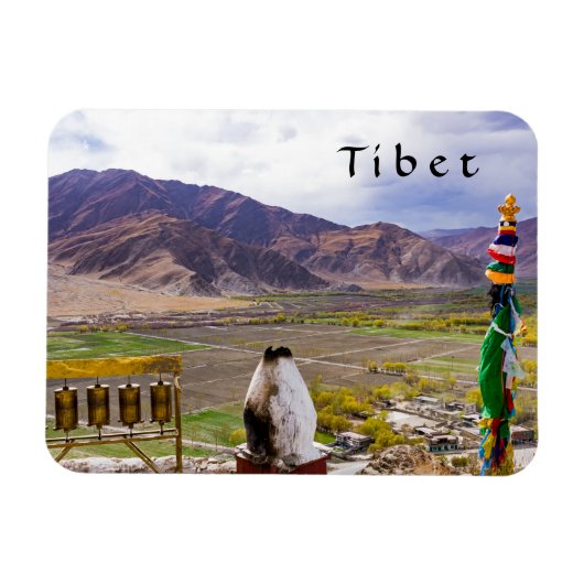 Tibet - Paleis Yumbulakhang Magneet (Horizontaal)