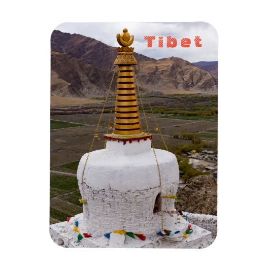 Tibet - Paleis Yumbulakhang Magneet (Verticaal)