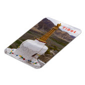 Tibet - Paleis Yumbulakhang Magneet (Linkerzijde)