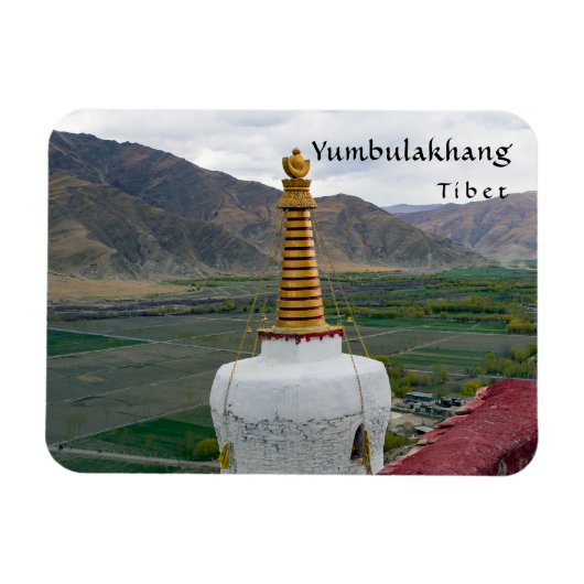 Tibet - Paleis Yumbulakhang Magneet (Horizontaal)