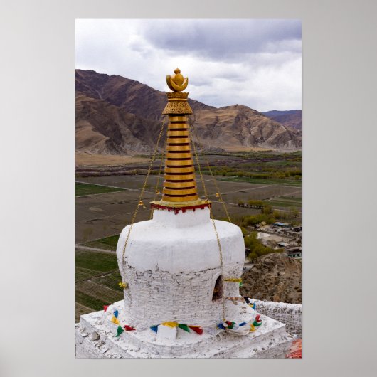 Tibet - Paleis Yumbulakhang Poster (Voorkant)