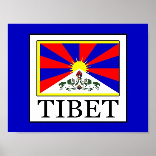 Tibet Poster (Voorkant)