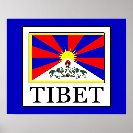 Tibet Poster (Voorkant)