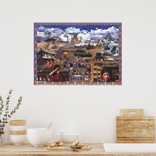 Tibet Poster (Keuken)