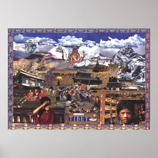Tibet Poster (Voorkant)