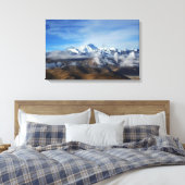 Tibet Qomolangma Mt Everest China Reisfoto Canvas Afdruk (Insitu (Slaapkamer))
