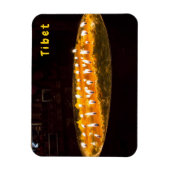 Tibet - Rituele-boterlamp Magneet (Verticaal)