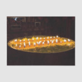 Tibet - Rituele-boterlamp Tissuepapier (Voorkant)