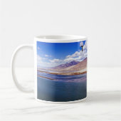 Tibet - rivier de Brahmaputra Koffiemok (Links)
