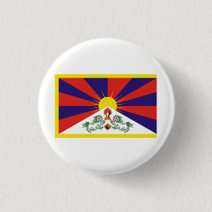 Tibet Ronde Button 3,2 Cm