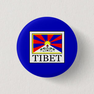 Tibet Ronde Button 3,2 Cm