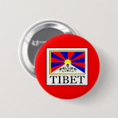 Tibet Ronde Button 5,7 Cm (Voorkant /achterkant)