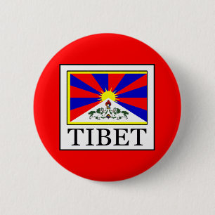 Tibet Ronde Button 5,7 Cm
