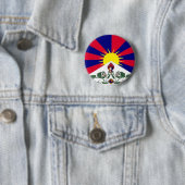 tibet ronde button 5,7 cm (In situ)