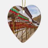 Tibet, Shigatse - klooster Tashilumpo Keramisch Ornament (Links)