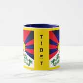 Tibet, sneeuwpoppen, Tibetaanse vlag - de Himalaya Mok (Midden)