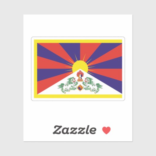 Tibet Sticker (Vel)