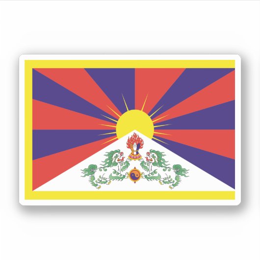 Tibet Sticker (Voorkant)