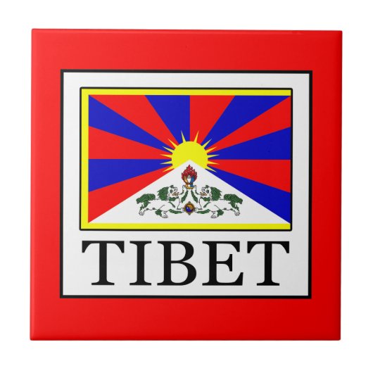 Tibet Tegeltje (Voorkant)