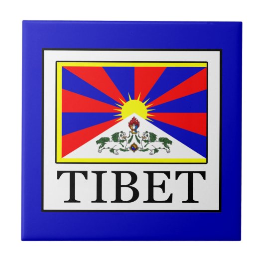 Tibet Tegeltje (Voorkant)