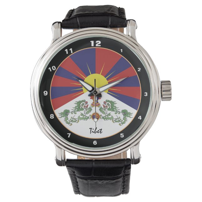 Tibet & Tibetaanse mode horloge / Himalaya reizen (Voorkant)