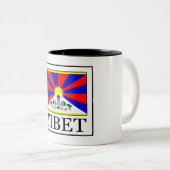 Tibet Tweekleurige Koffiemok (Voorkant rechts)