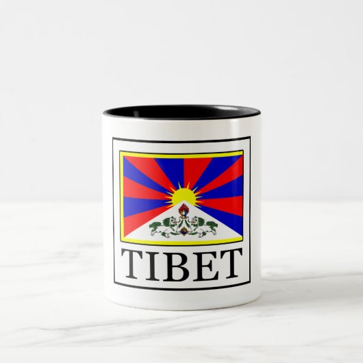 Tibet Tweekleurige Koffiemok (Center)