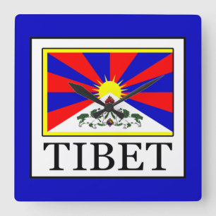 Tibet Vierkante Klok