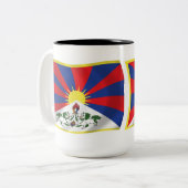 Tibet Vlag Mok (Voorkant links)