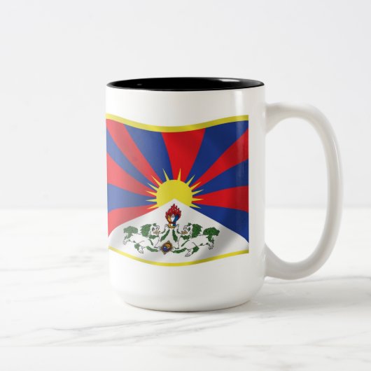 Tibet Vlag Mok (Rechts)