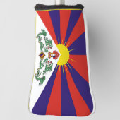 Tibet vlag - Snow Lion Flag Golfheadcover (Draai 90)