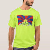 Tibet Vlag T-shirt (Voorkant)