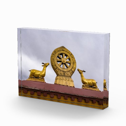 Tibet, wiel Lhasa - Dharma in de Jokhang tempel Fotoblokken (Rechts)