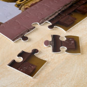 Tibet, wiel Lhasa - Dharma in de Jokhang tempel Legpuzzel (Zijkant)