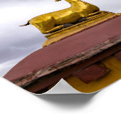 Tibet, wiel Lhasa - Dharma in de Jokhang tempel Poster (Hoek)