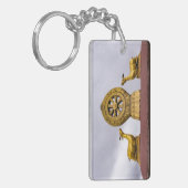 Tibet, wiel Lhasa - Dharma in de Jokhang tempel Sleutelhanger (Voorkant Links)