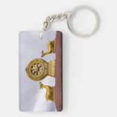 Tibet, wiel Lhasa - Dharma in de Jokhang tempel Sleutelhanger (achterkant)