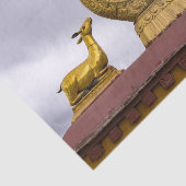 Tibet, wiel Lhasa - Dharma in de Jokhang tempel Tissuepapier (Detail)