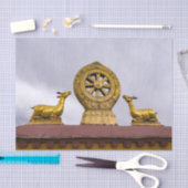 Tibet, wiel Lhasa - Dharma in de Jokhang tempel Tissuepapier (Craft)