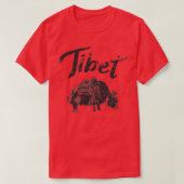 Tibet Yak Tibetan T-shirt (Design voorkant)