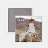 Tibet - Yumbulakhang-paleis Magneet (Voorkant / Achterkant)