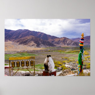 Tibet - Yumbulakhang-paleis Poster