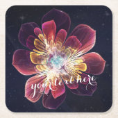 Tibet Zee Flower | Aangepast Onderzetter Drink (Voorkant)