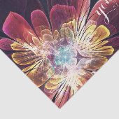 Tibet Zee Flower | Aangepast weefselpapier Tissuepapier (Detail)