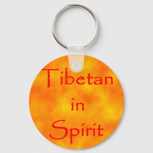 Tibetaan in Spirit-sleutelhanger Sleutelhanger