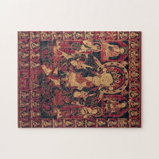 Tibetaans Bodhisattva ~ Boeddhisme Legpuzzel (Horizontaal)